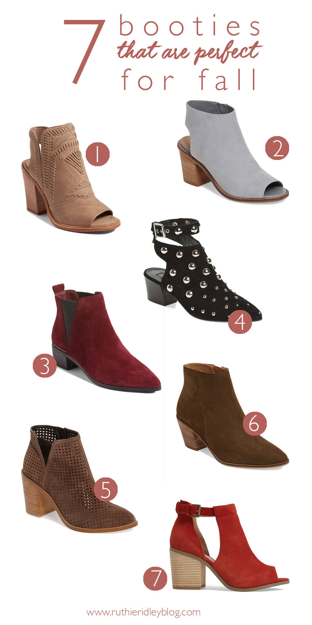 7 Booties Perfect For Fall Ruthie Ridley