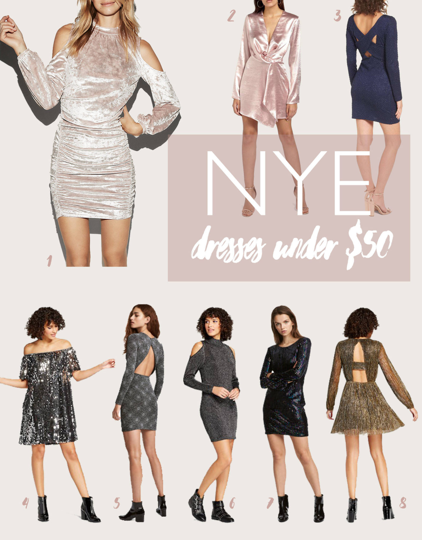 NYE Dresses Under 50.00 Ruthie Ridley