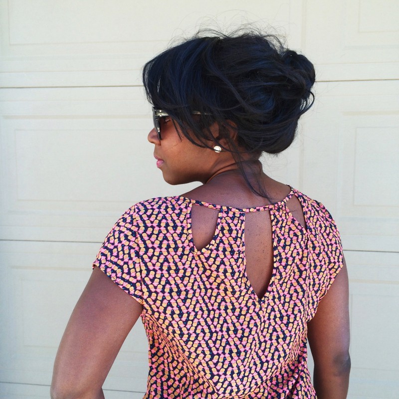 Statement Piece: back of top