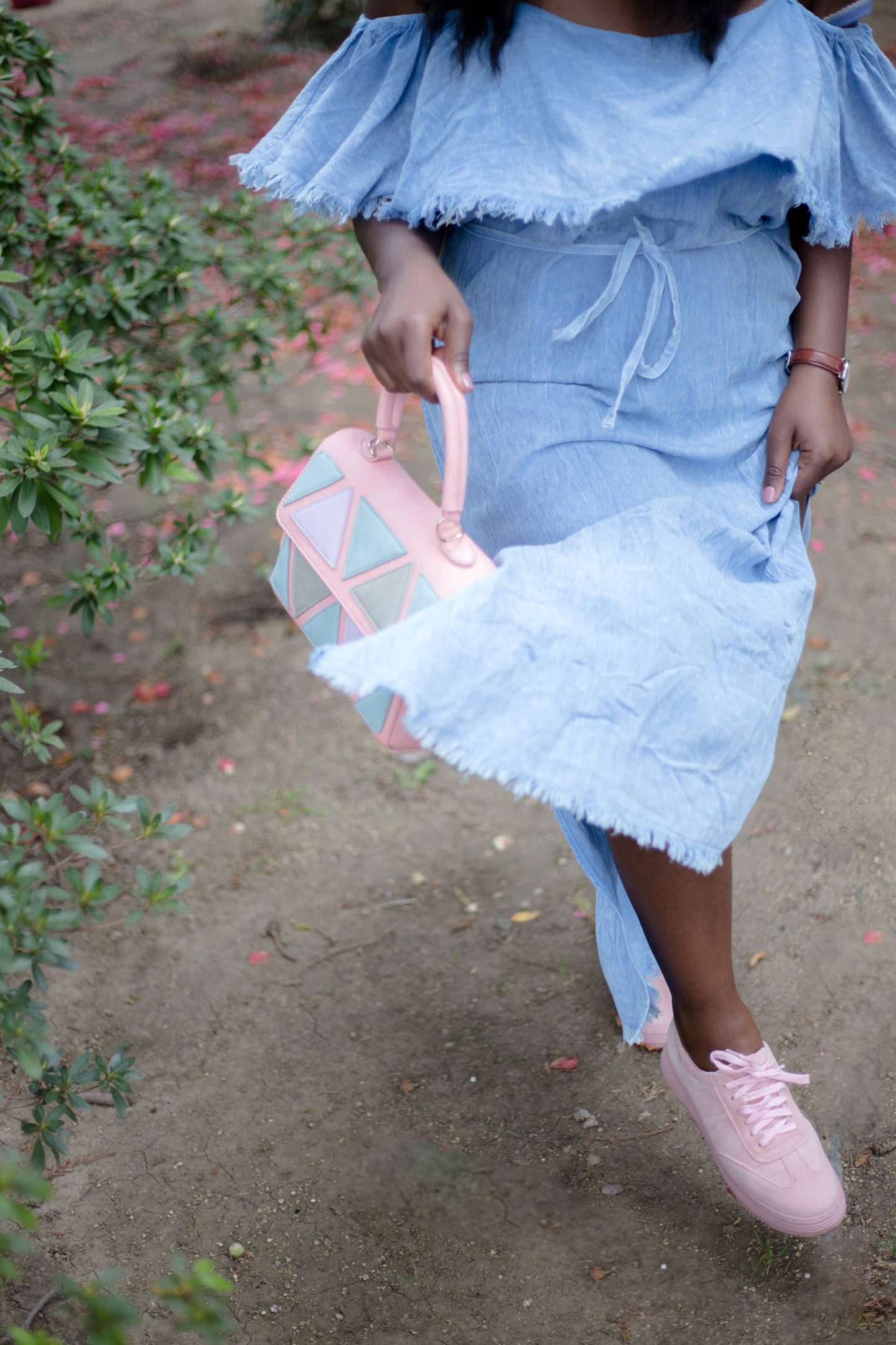 off-shoulder-dresses-shop-pink-blush- running