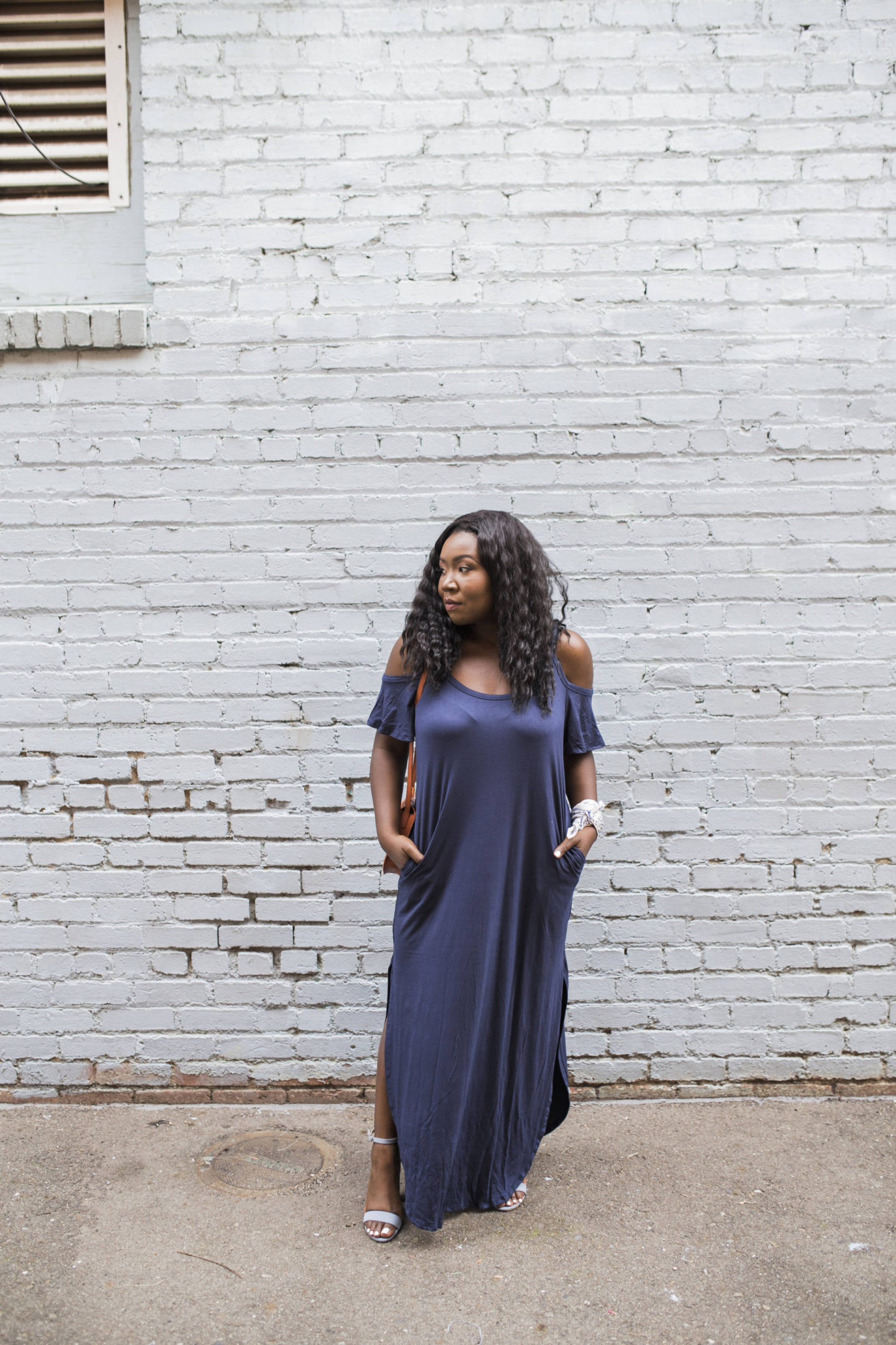 blue-maxi-dress-coffee-date- ruthie ridley