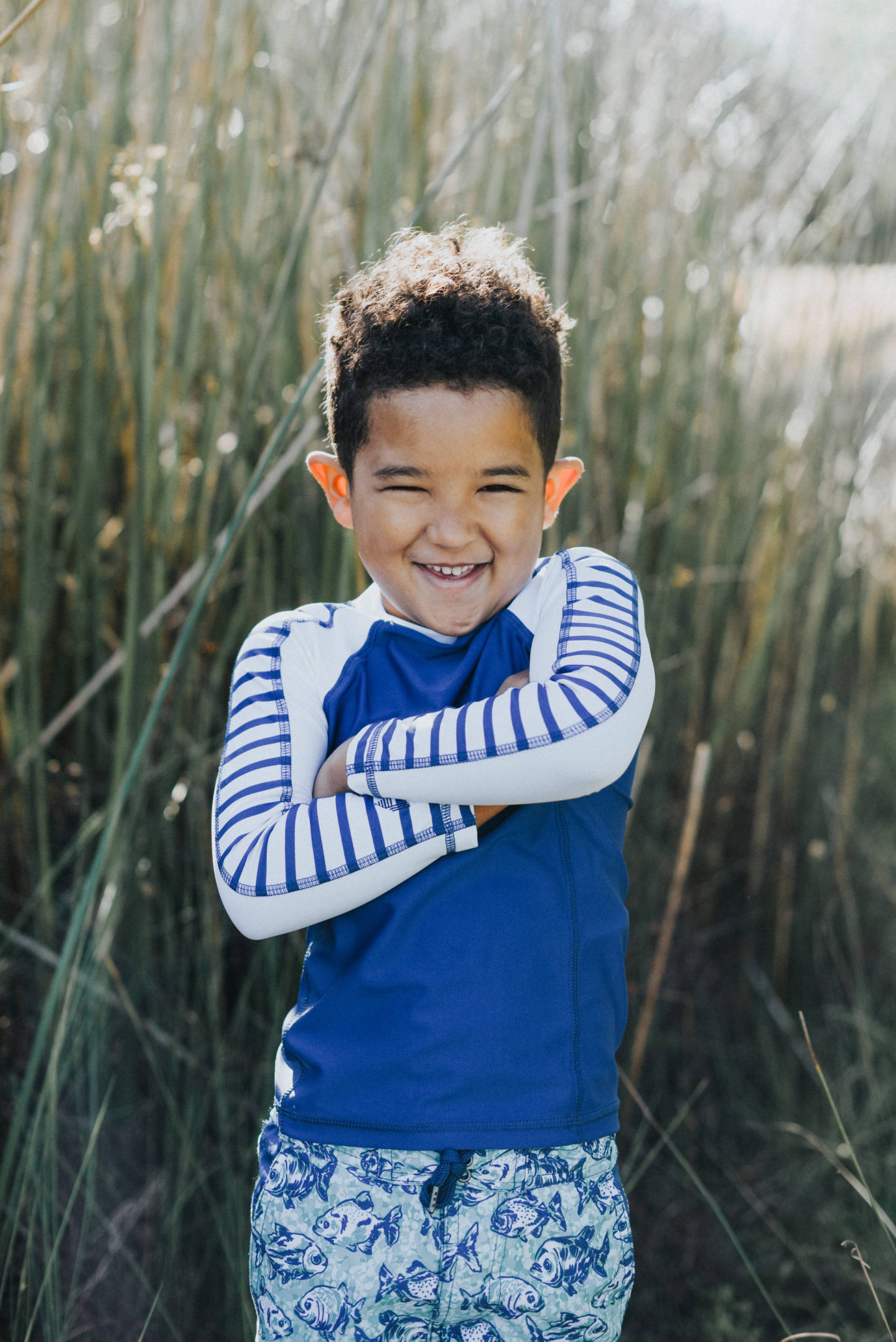 family-lake-day- kids swimwear