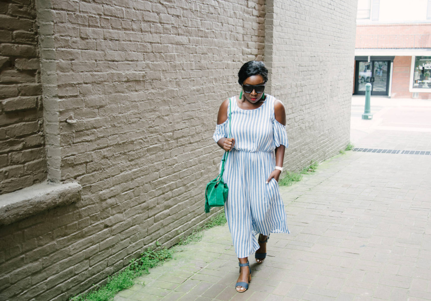 Striped Jumpsuit – Ruthie Ridley
