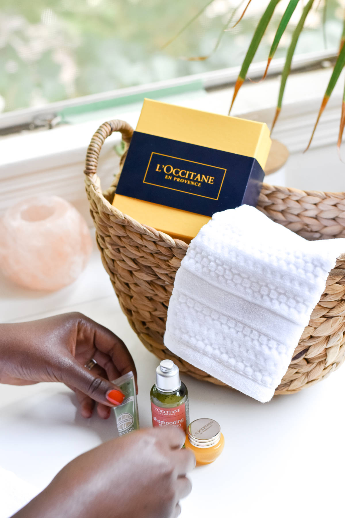 The Divine Cream, Almond Delicious Hands and Aromachologie Repairing for you and your friend free of charge c/o L'Occitane.