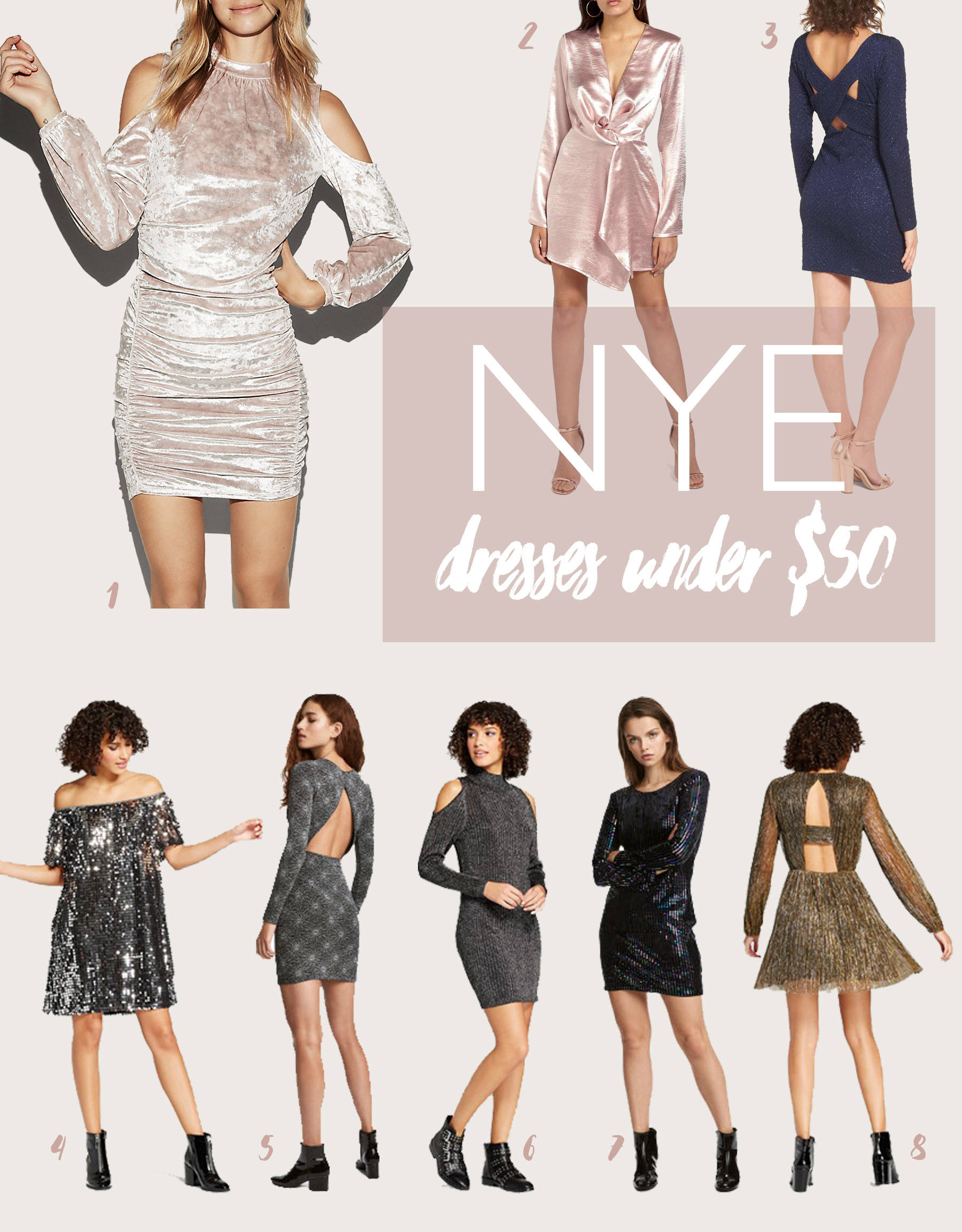 NYE Dresses Under 50.00 – Ruthie Ridley