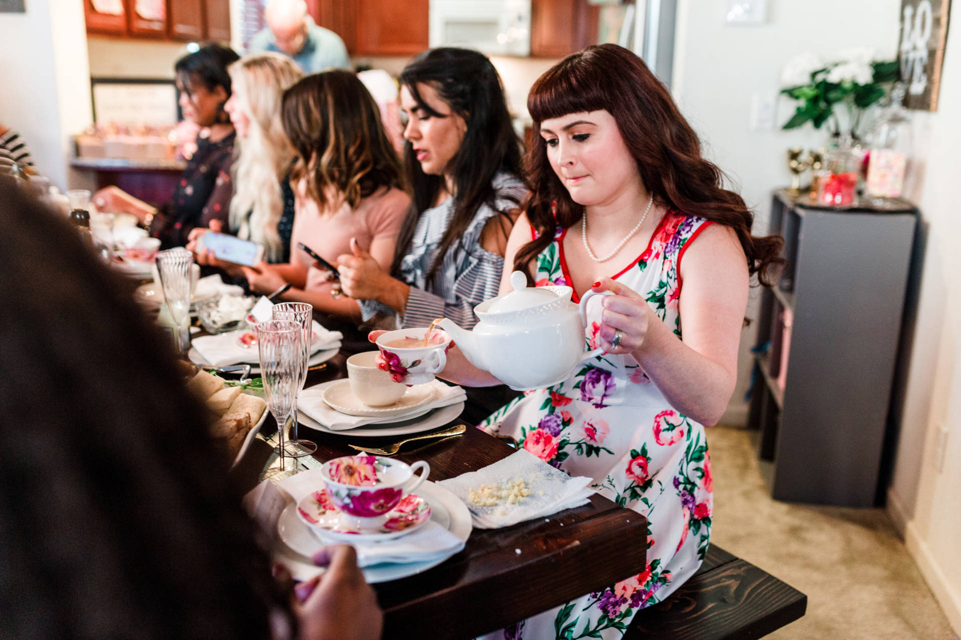 High Tea For Valentine's Day with all of my favorite bloggers!