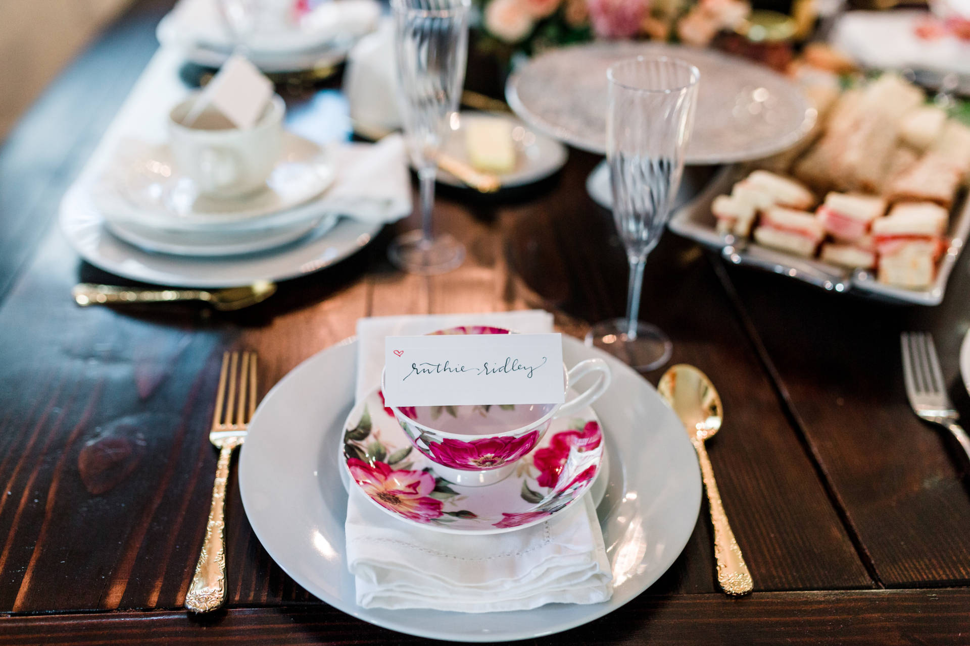 High Tea For Valentine's Day with all of my favorite bloggers!