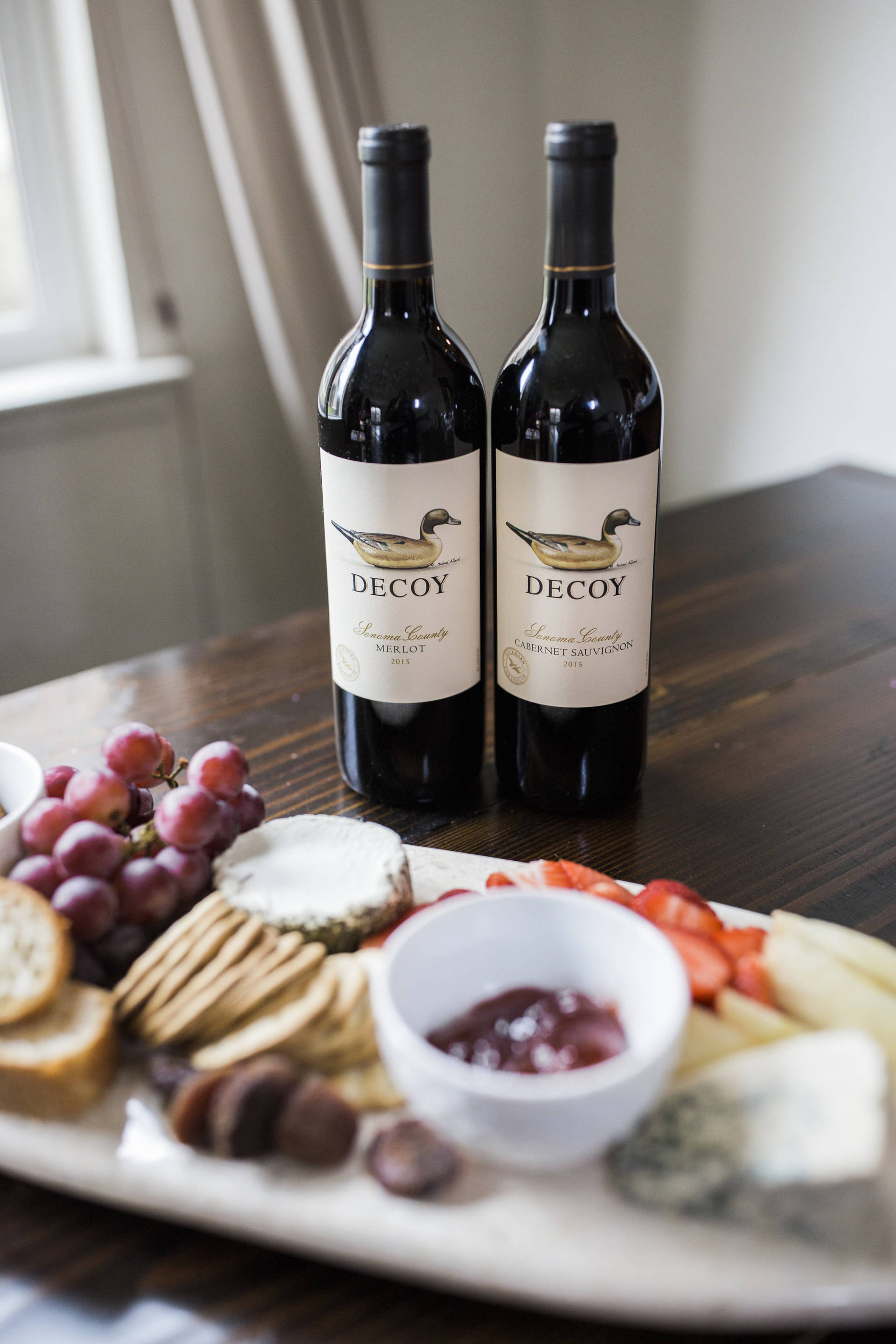 Elevate your date night in with Decoy Wine. Grab a glass, make a cheese board and make some memories with an amazing glass of red by Decoy Wine. 