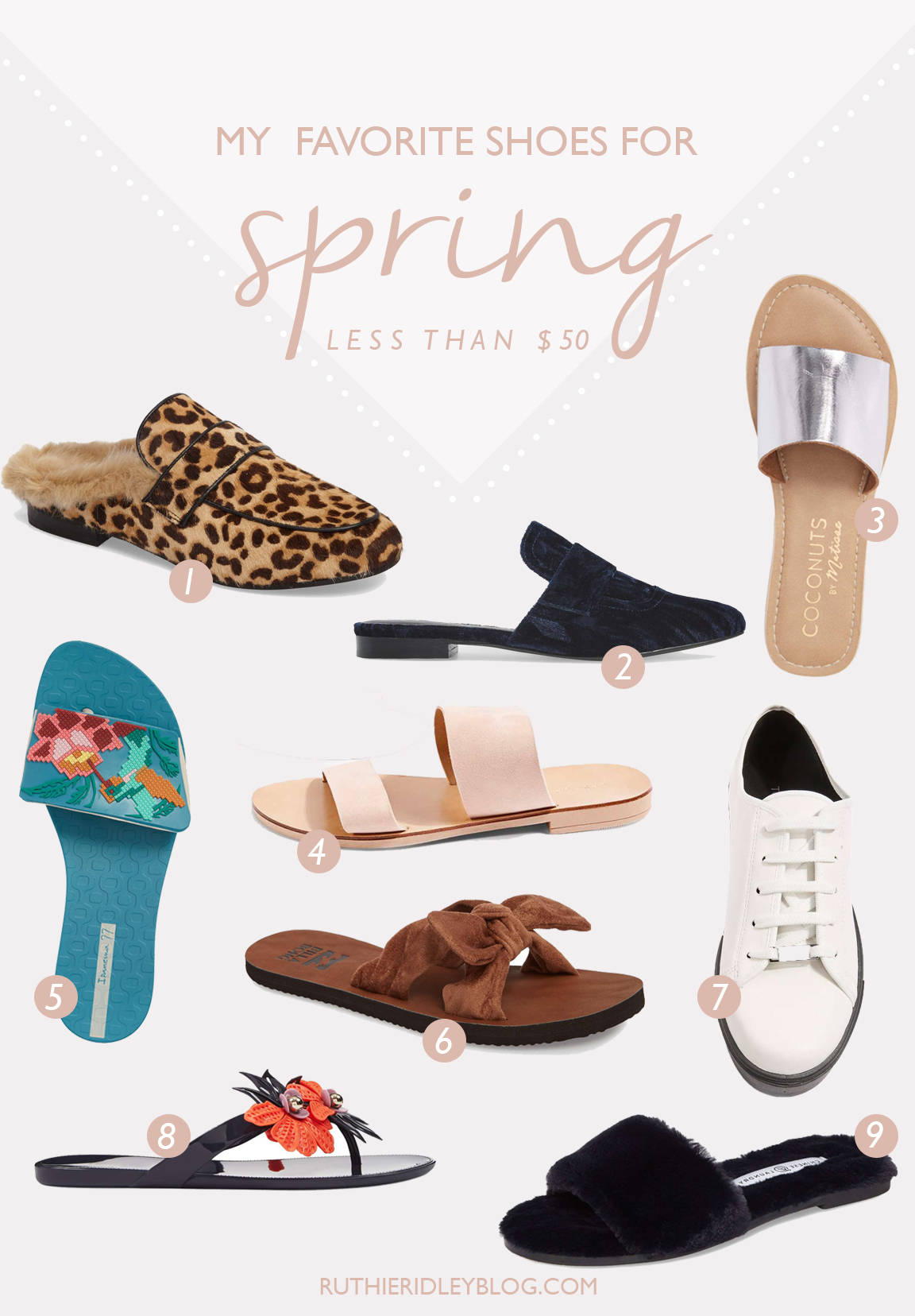 My Favorite Shoes For Spring: Less Than 50.00