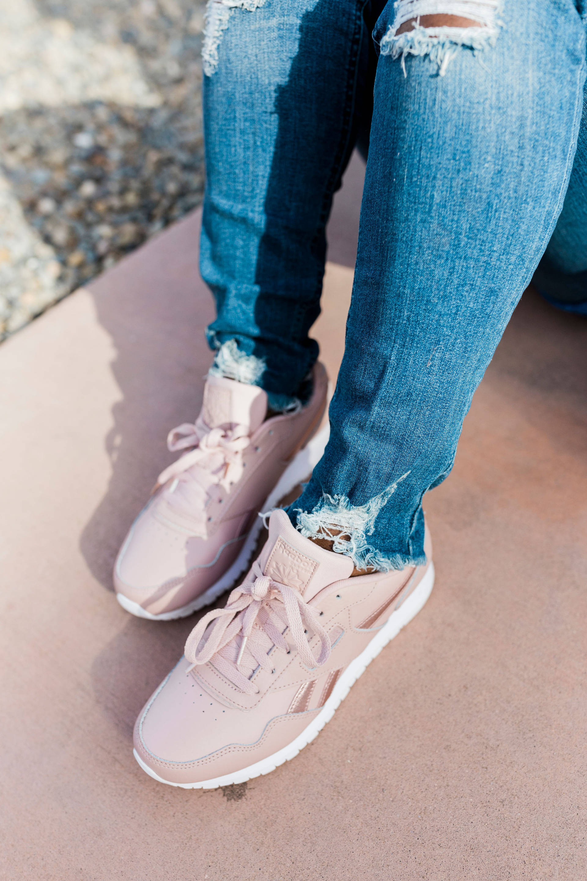 Reebok Classics With Shoe Carnival: They are timeless, classic and can be worn with whatever your heart desires! I am particularly obsessed with how Reebok has managed to continue to surprise me with some of the most amazing color palettes to be found on a sneaker! 