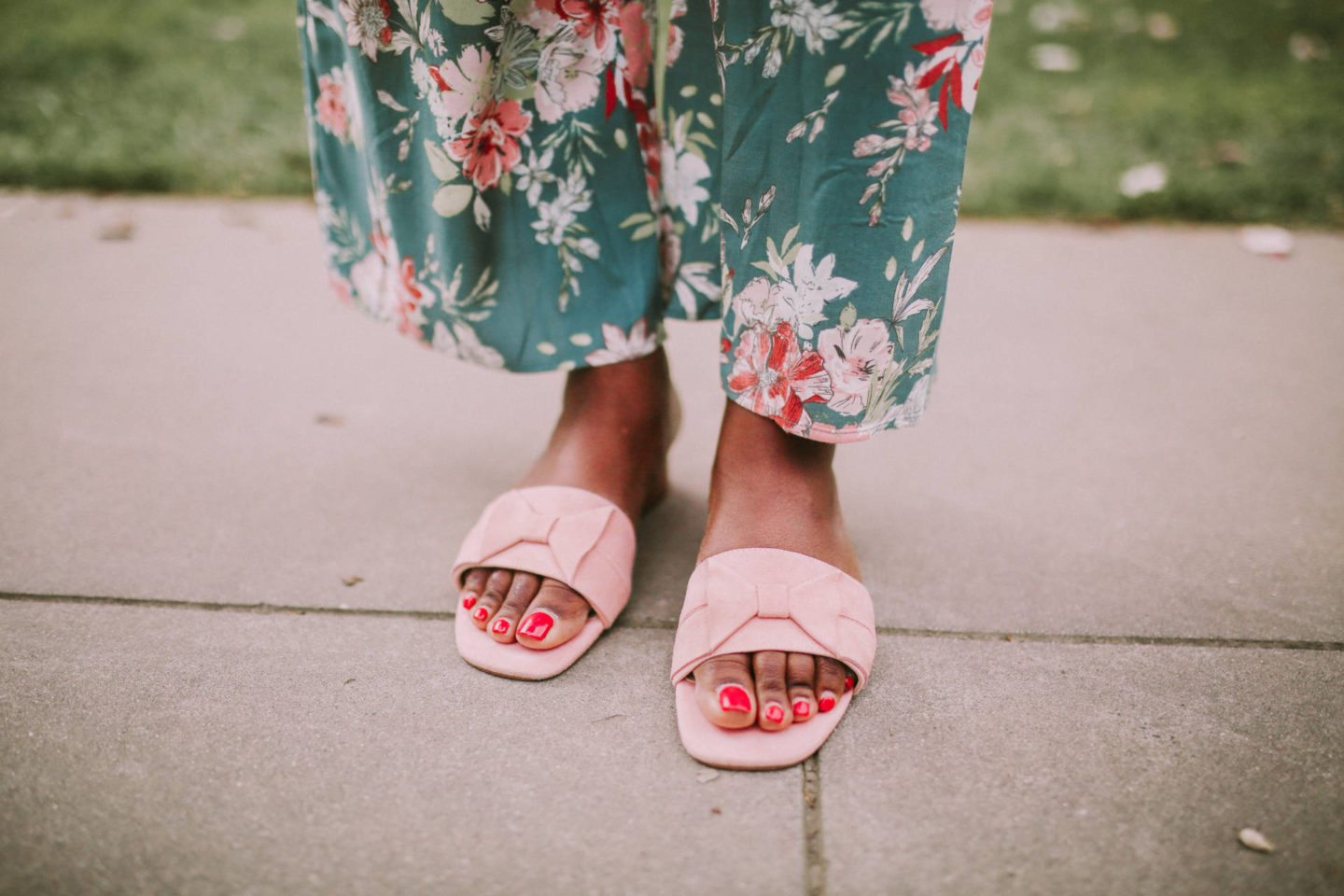 Floral Jumpsuit For Spring