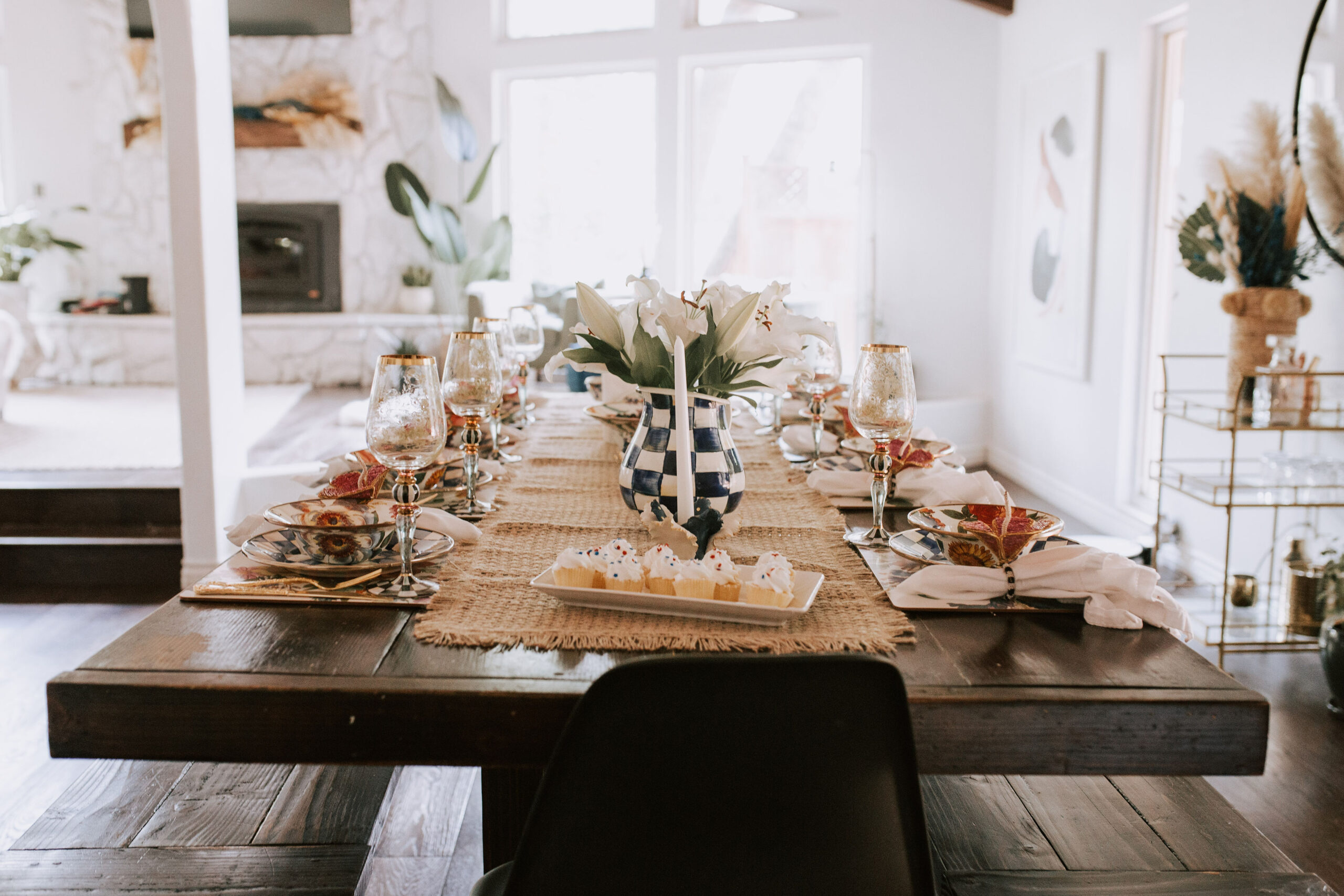 Ruthie Ridley Blog Summer Tablescape With Mackenzie-Childs