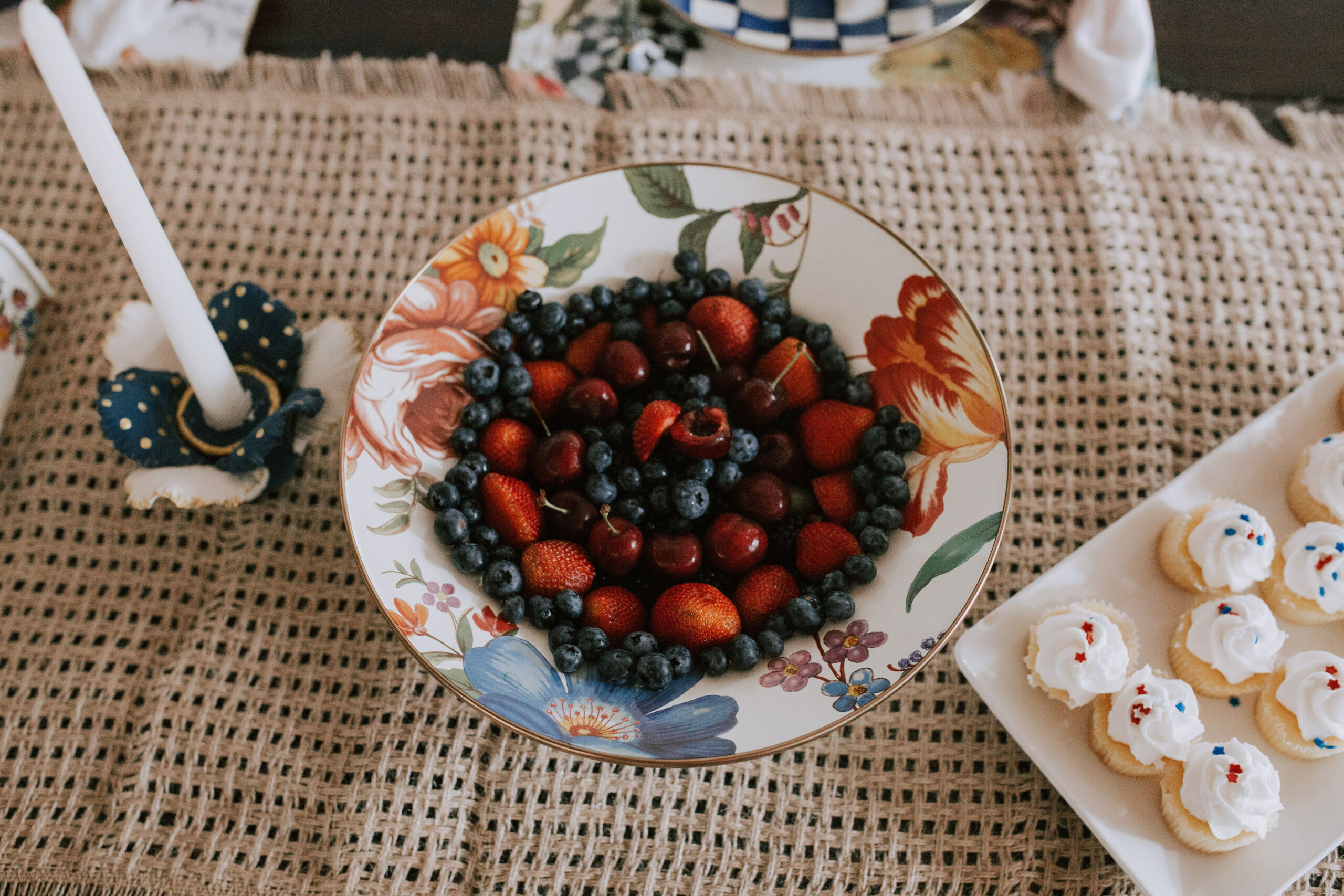 Ruthie Ridley Blog Summer Tablescape With Mackenzie-Childs