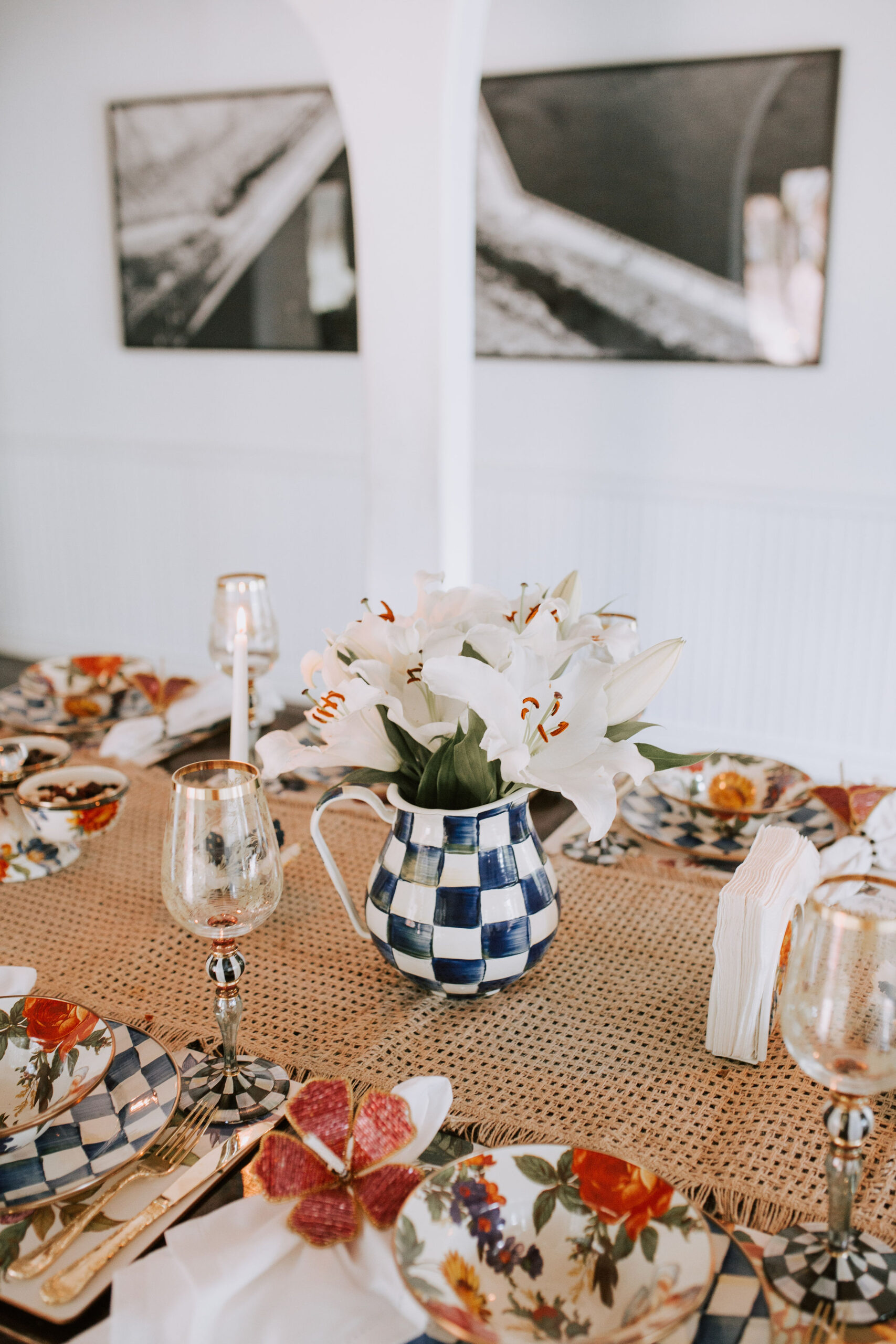 Ruthie Ridley Blog Summer Tablescape With Mackenzie-Childs