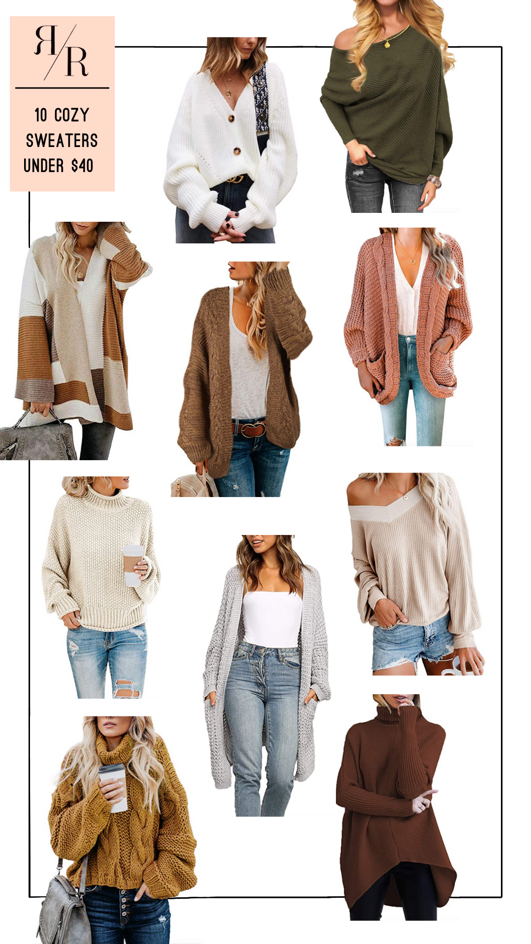 Ruthie Ridley Blog 10 Cozy Sweaters Under $40