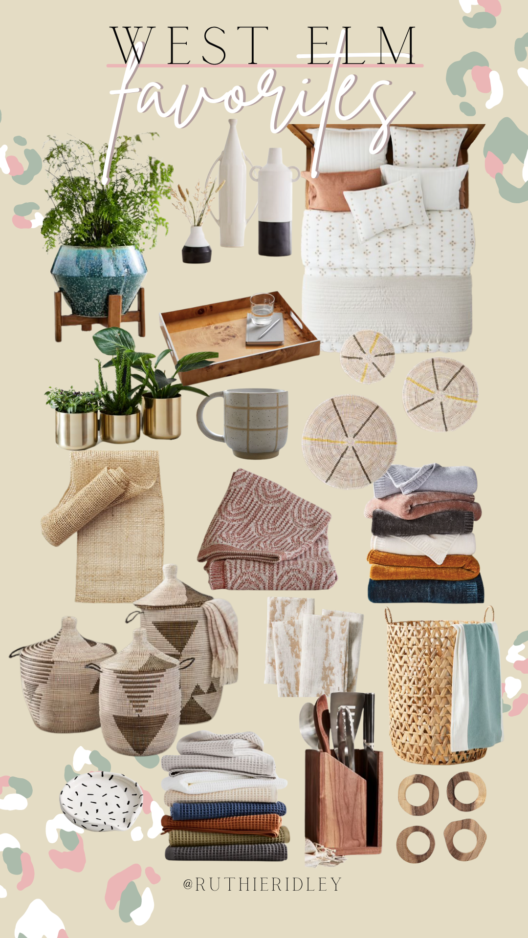 Ruthie Ridley Blog Current West Elm Favorites