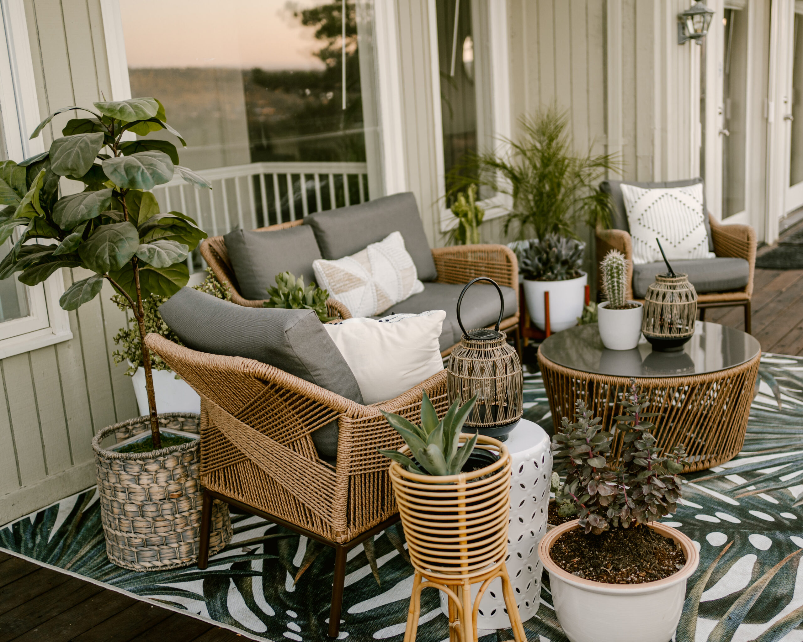 Ruthie Ridley Blog Styling My New Patio With Home Depot