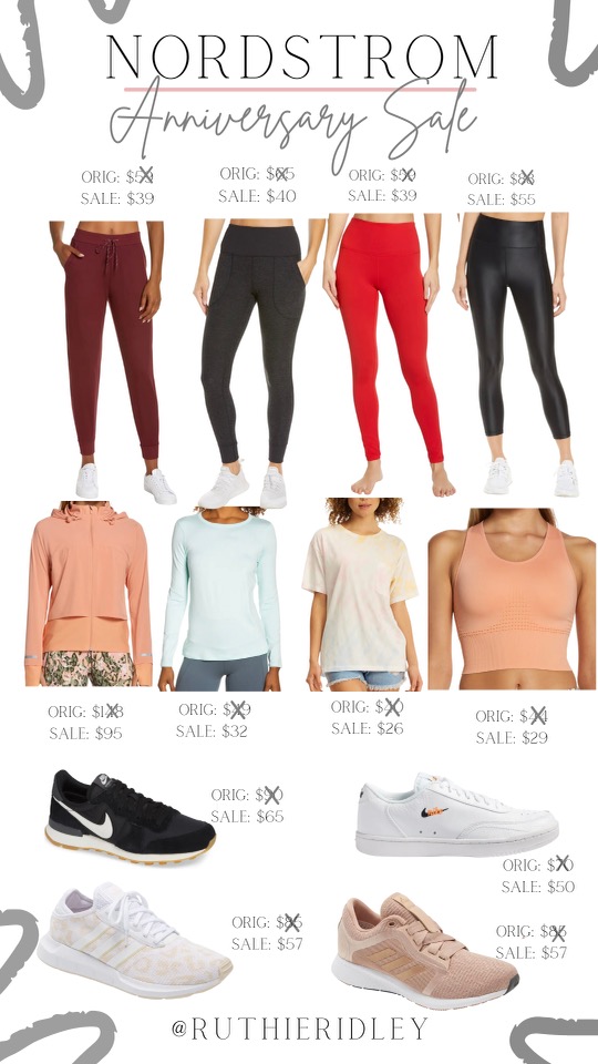 Ruthie Ridley Blog Athleisure Favorites From The Nordstrom Anniversary Sale