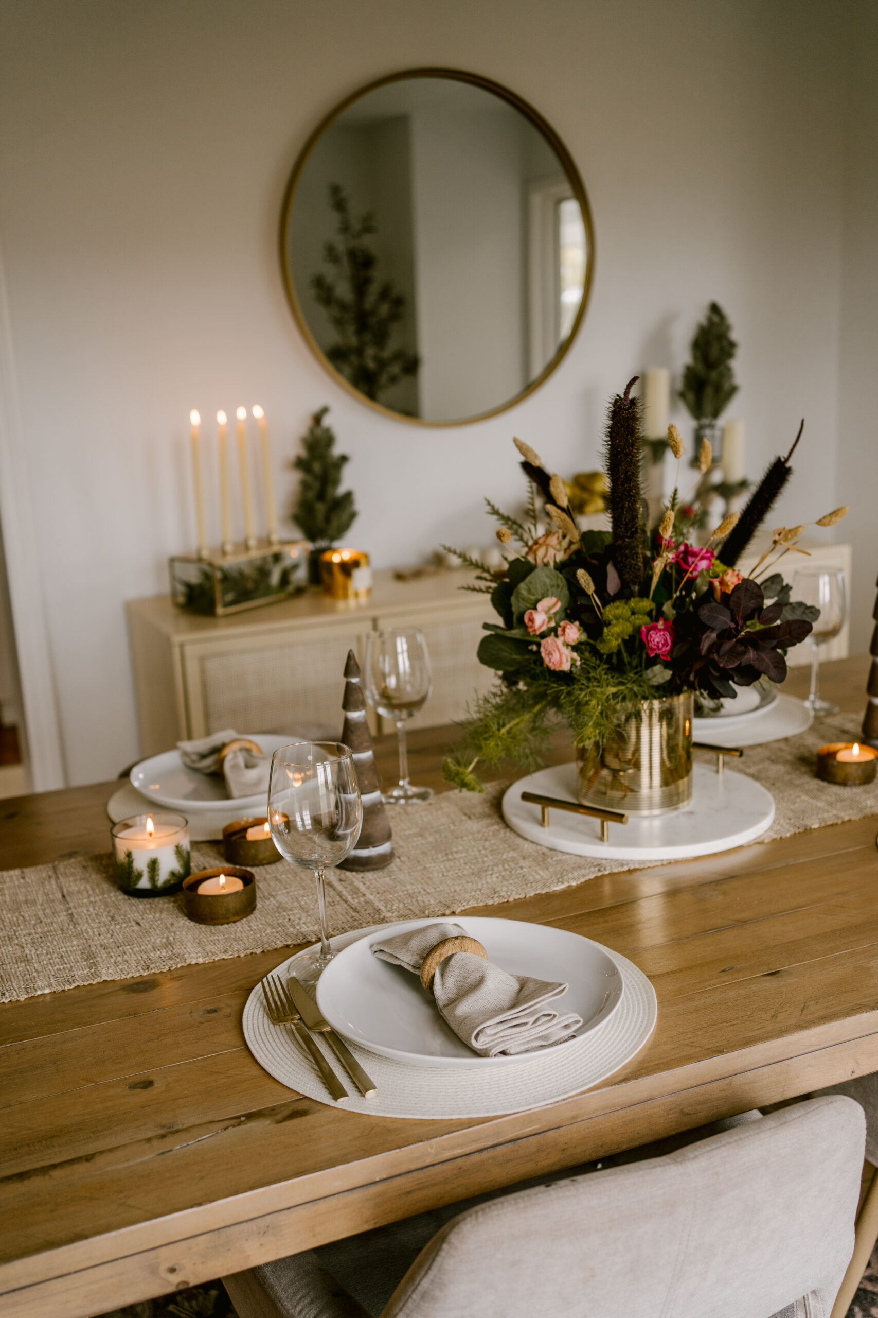 Ruthie Ridley Blog Christmas Tablescape With JCPenney