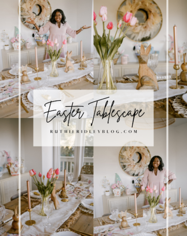 Ruthie Ridley Blog Easter Tablescape