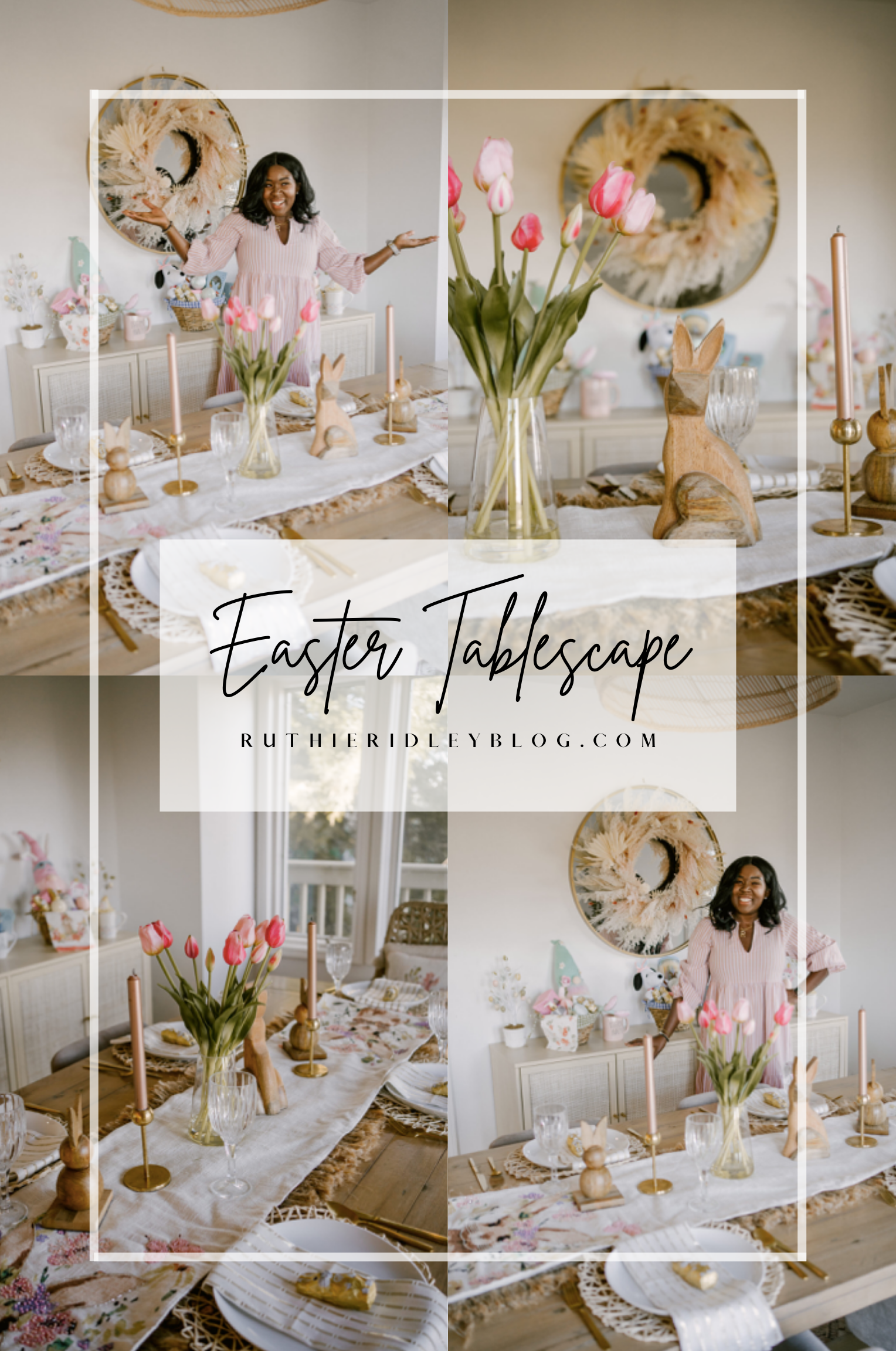 Ruthie Ridley Blog Easter Tablescape