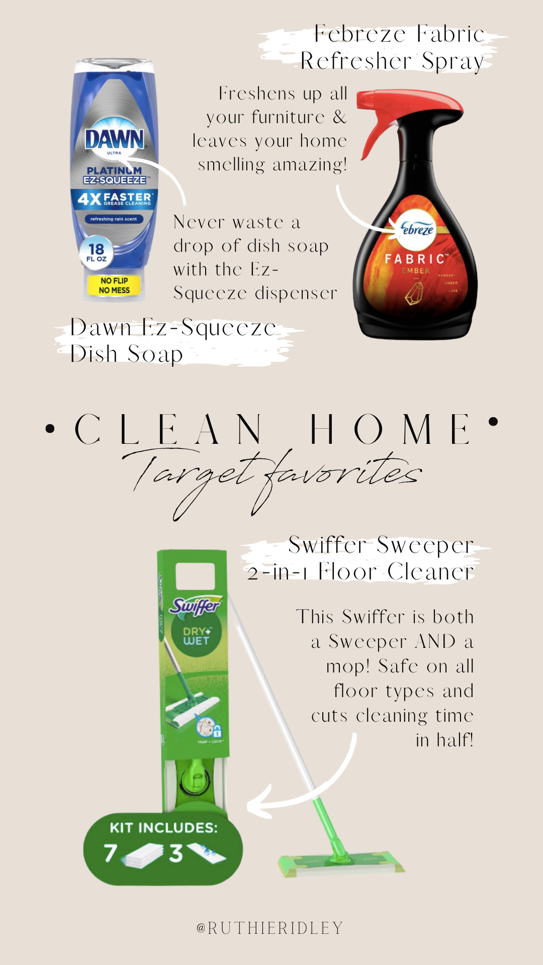 Ruthie Ridley Blog The Perfect Cleaning Combo from Target