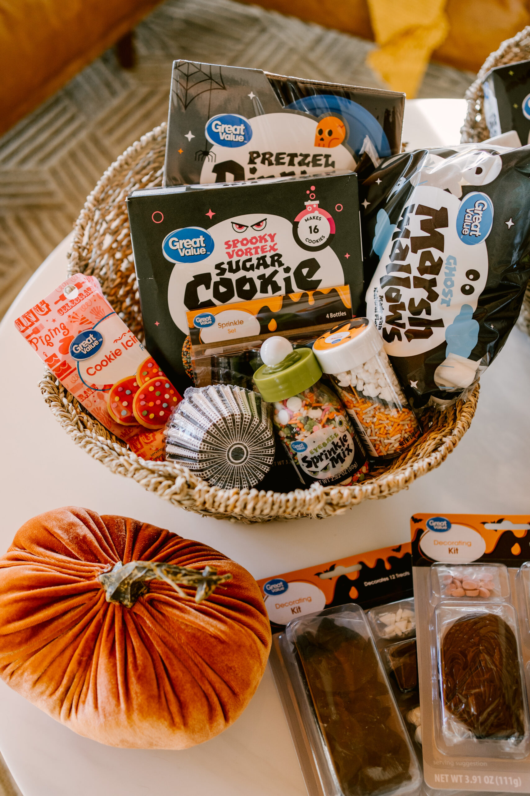 Ruthie Ridley Blog Halloween Boo Baskets From Walmart