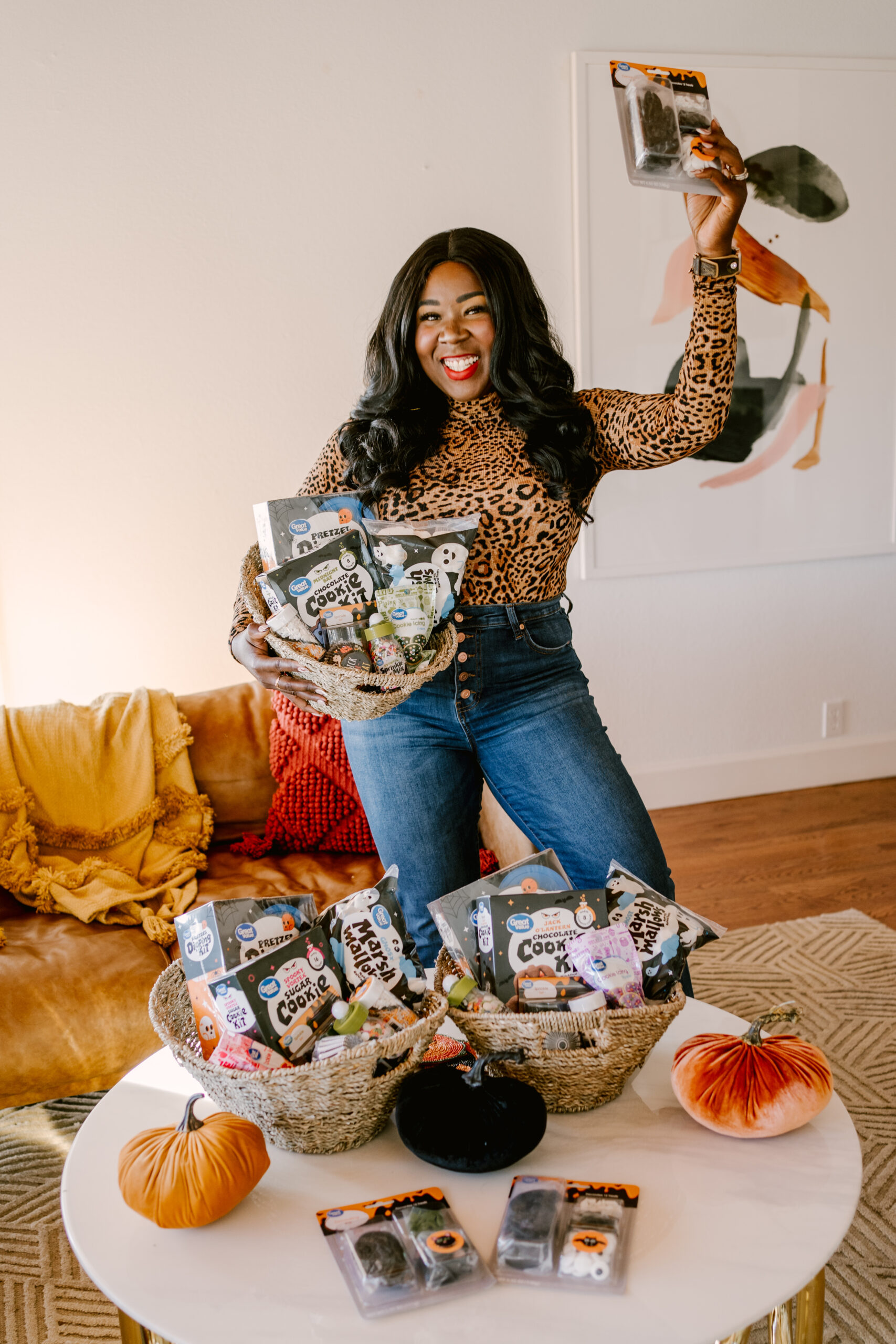 Ruthie Ridley Blog Halloween Boo Baskets From Walmart